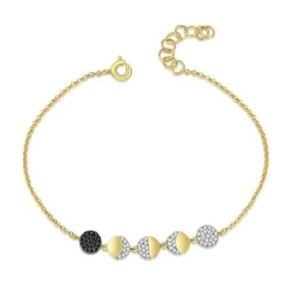 JENNIFER MILLER DIAMOND MOON PHASE BRACELET✨🌙